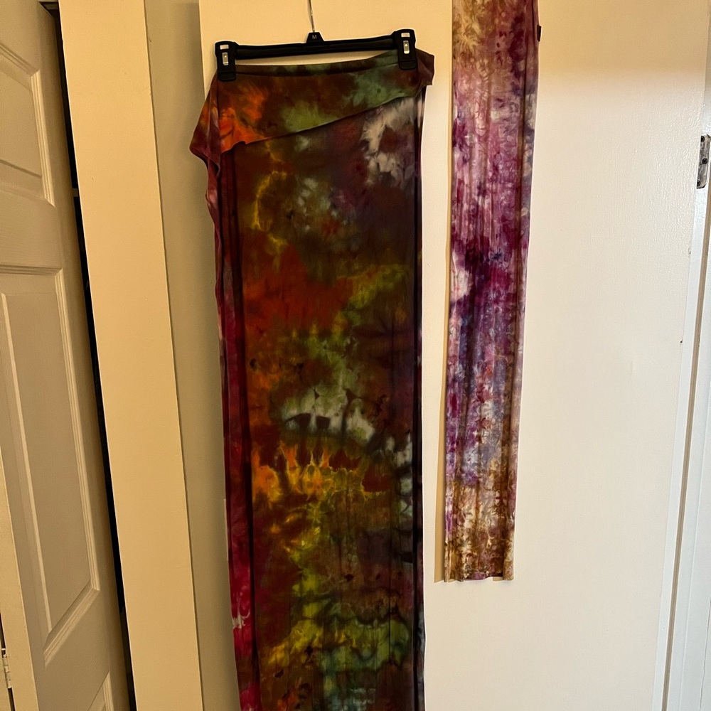 Large sweatshirt, scarf, LT headband wrap, silk scrunchie all NWOT